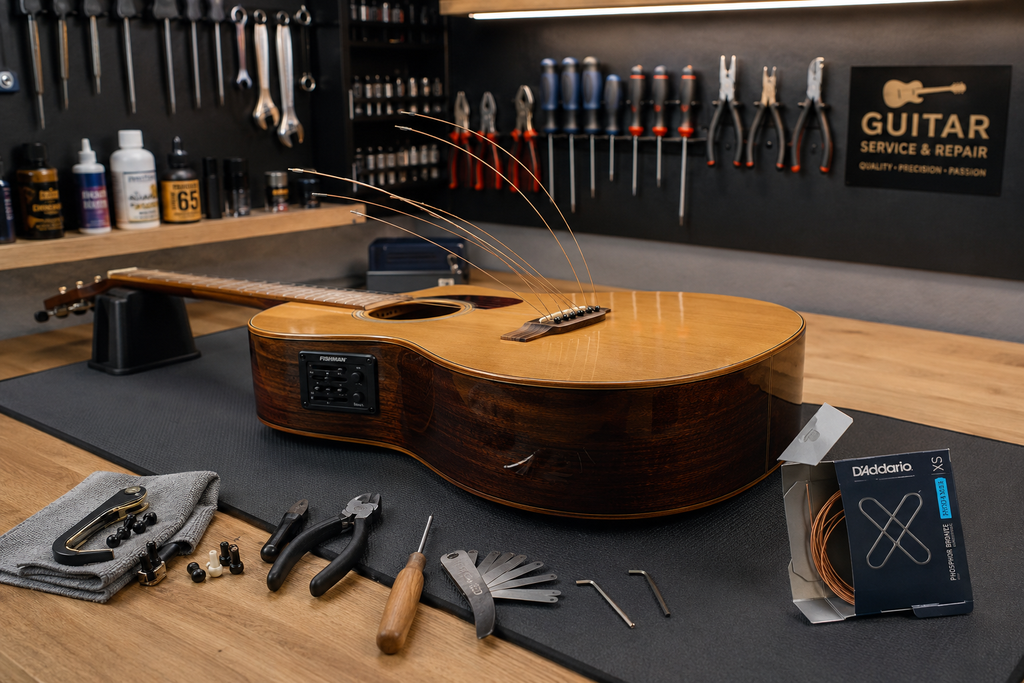Gitarrentuning – Kontrolle und Einstellung einer Gitarre